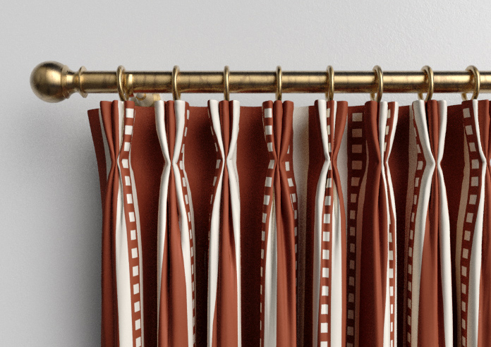 The British Stripe Co. Edgar, Teignbridge No.2 - Made to Measure Curtains - Image 11